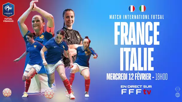 Futsal Féminin : France-Italie en direct