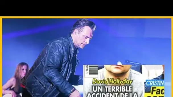 David Hallyday, äccidënt de voiture, rumeurs, réponse qui en dit long