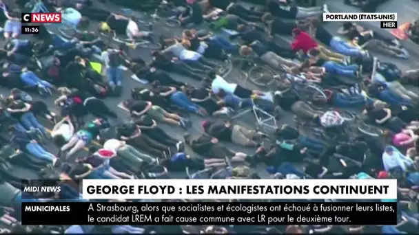 George Floyd : les manifestations continuent