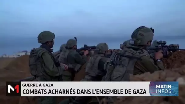 Combats acharnés dans l´ensemble de Gaza