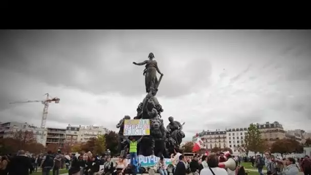 Manifestation à Paris contre la vie chère : "Taxer les riches, ce serait déjà pas mal" • FRANCE 24