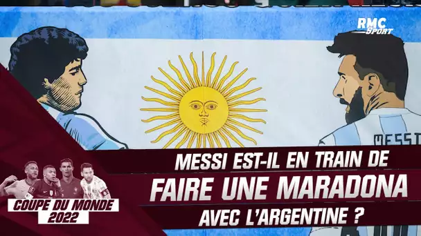 Coupe du monde 2022 / Argentine : Messi est-il en train de faire une Maradona ?