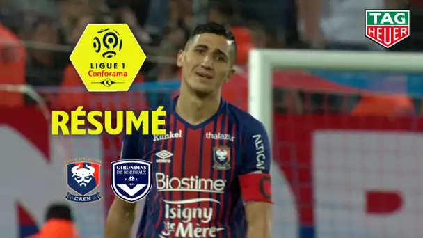 SM Caen - Girondins de Bordeaux ( 0-1 ) - Résumé - (SMC - GdB) / 2018-19