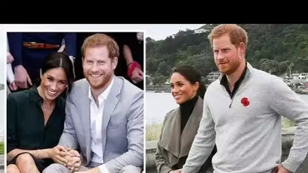 Un expert repère le «geste audacieux» de Meghan qu'elle utilise pour «montrer au monde que Harry est