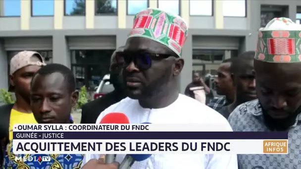 Guinée : Acquittement des leaders du FNDC