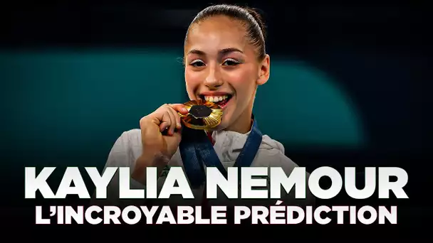 L'incroyable prédiction de Kaylia NEMOUR avant sa médaille d'or aux JO !