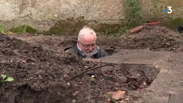 Orléans : il découvre un antiatomique datant de la seconde guerre mondiale dans son jardin