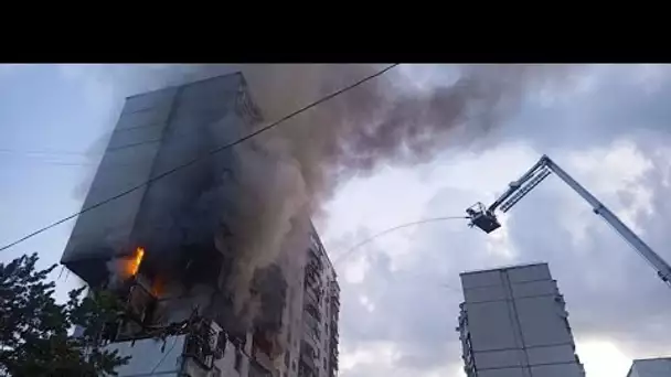 Explosion de gaz dans un immeuble résidentiel à Kiev : deux morts et cinq blessés
