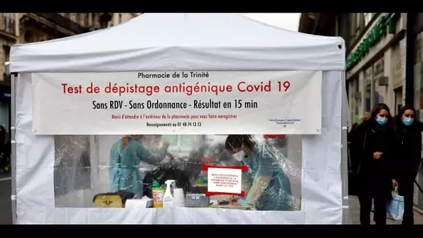 Avant les fêtes, le nombre de tests Covid explose... et la facture pour la Sécu aussi