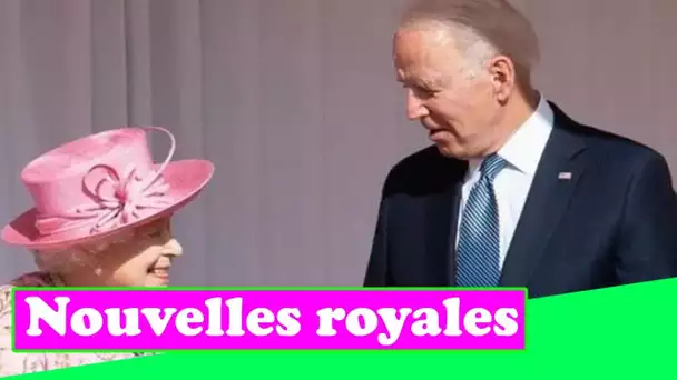 Oubliez Meghan et Harry ! La reine discute de Poutine avec le président américain Biden lors d'une r