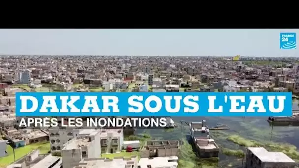 Après deux semaines d'inondations, Dakar toujours sous l'eau