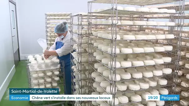 Economie : la fromagerie Chêne vert s'agrandit