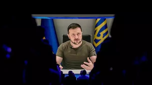 "20% du territoire ukrainien sous contrôle russe", selon Volodymyr Zelensky