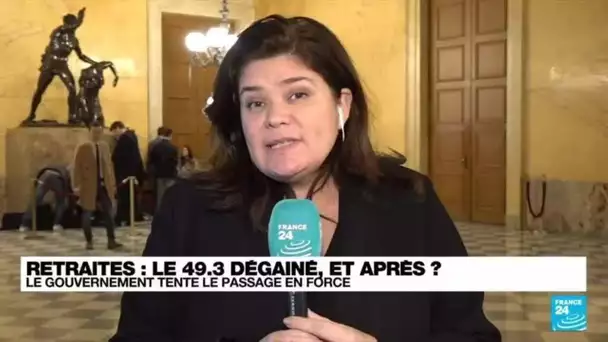 La député LFI Raquel Garrido favorable à une motion de censure transpartisane • FRANCE 24