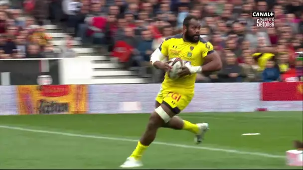 Top 14 - 22ème Journée - Toulouse / Clermont : L'essai de Yato face à Toulouse