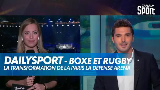 De la Boxe au Rugby : Transformation de la Paris La Défense Arena