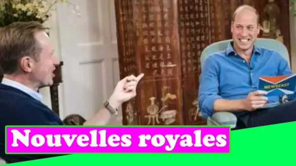 Le prince William ravit les fans royaux alors qu'il taquine une nouvelle interview télévisée