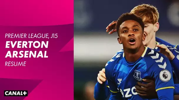 Le résumé d'Everton / Arsenal en VO - J15 Premier League