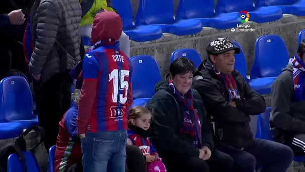 Calentamiento CD Leganés vs SD Eibar