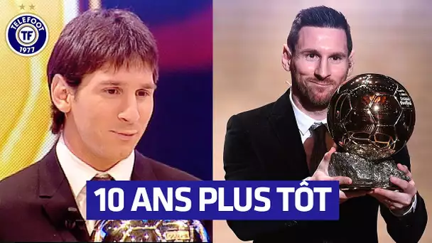 Quand Lionel Messi recevait son PREMIER Ballon d'OR