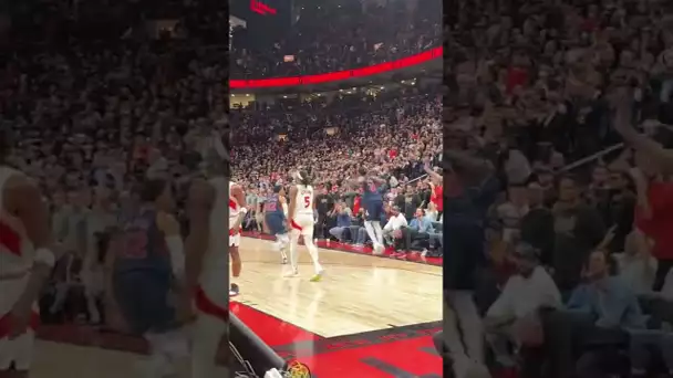 POV: Joel Embiid Game-Winning Shot In Toronto 👀