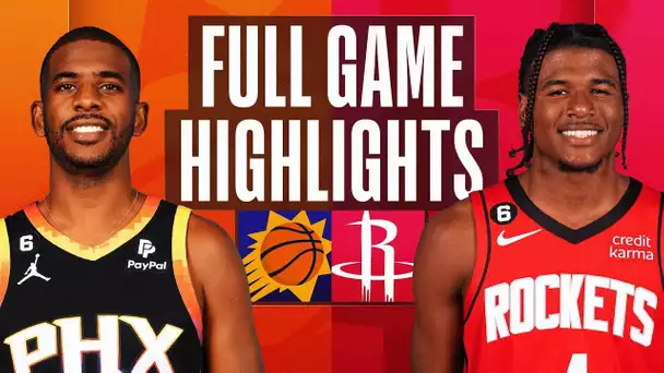 SUNS at ROCKETS | NBA FULL GAME HIGHLIGHTS | December 13, 2022