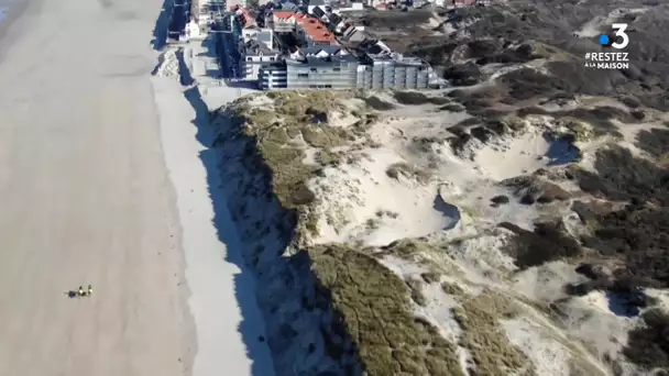 La plage de Fort Mahon dans la Somme