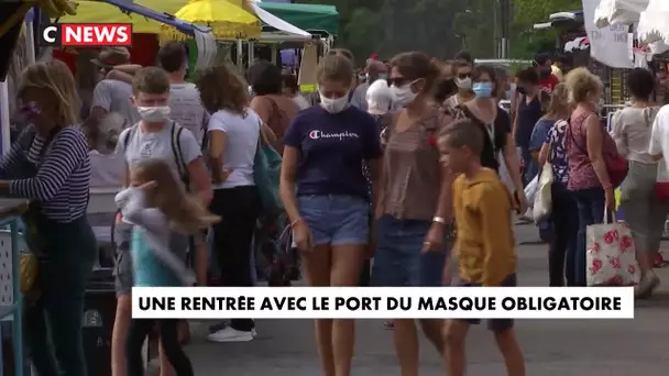 Une rentrée avec le port du masque obligatoire