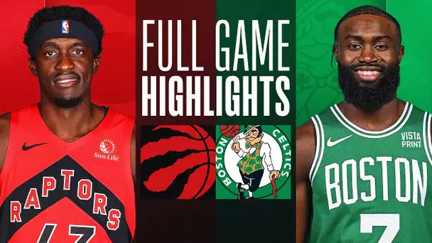 RAPTORS at CELTICS | FULL GAME HIGHLIGHTS | December 29, 2023