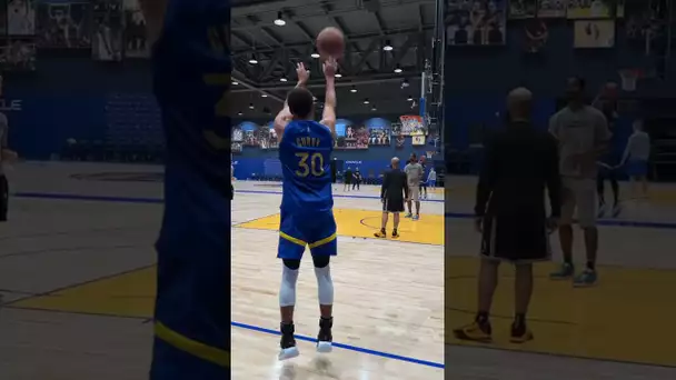 Look At Curry Man! Stephen Curry’s Been In The Lab!😤#WarriorsAllAccess| #Shorts