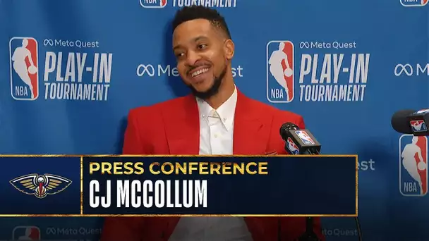 CJ McCollum Talks Pelicans Growth | Post-Game Press Conference