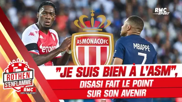 Mercato / Ligue 1 : "Je suis quelqu'un d'ambitieux, mais je suis bien à Monaco" avoue Disasi