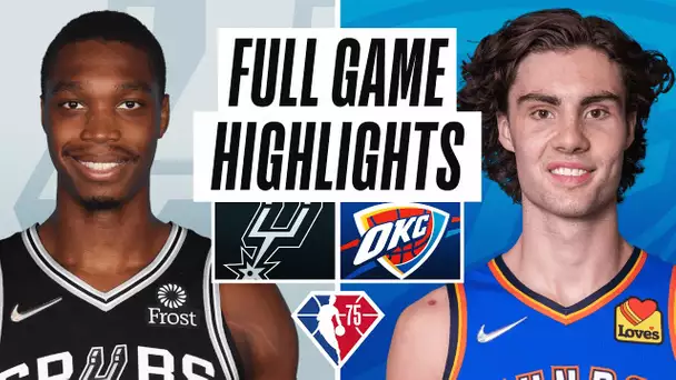 SPURS at THUNDER | FULL GAME HIGHLIGHTS | February 16, 2022