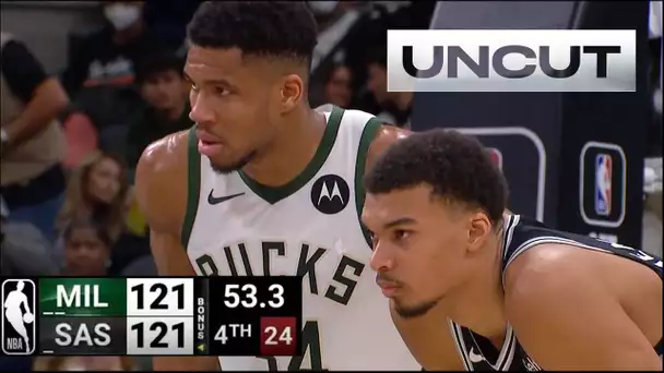 Final 4:41 INSTANT CLASSIC Bucks vs Spurs 👀🔥 | January 4, 2024