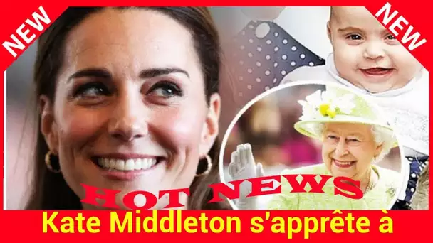 Kate Middleton s'apprête à faire du premier anniversaire du prince Louis un évènement mémorable