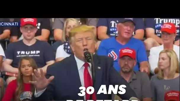 Donald Trump a très mal rattrapé ce lapsus sur "l'Union soviétique" en plein discours