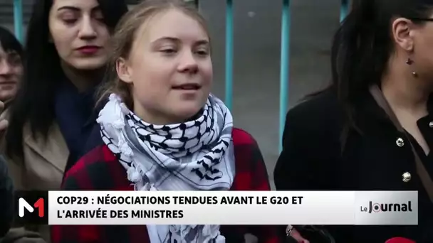 COP29 : négociations tendues avant le G20 et l'arrivée des ministres