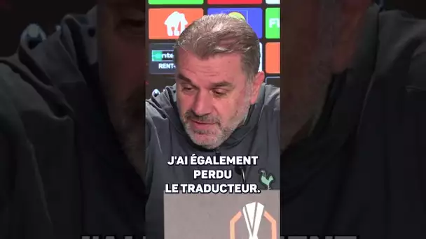 🤕💢 Postecoglou : "Même mon traducteur est blessé !" #shorts