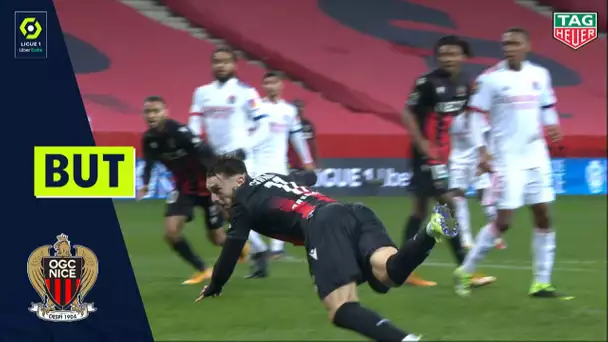 But Amine GOUIRI (44' - OGC NICE) OGC NICE - OLYMPIQUE LYONNAIS (1-4) 20/21