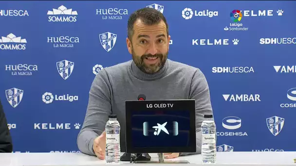 Rueda de prensa SD Huesca vs Granada CF