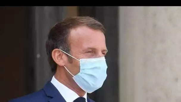 Emmanuel Macron au plus mal...