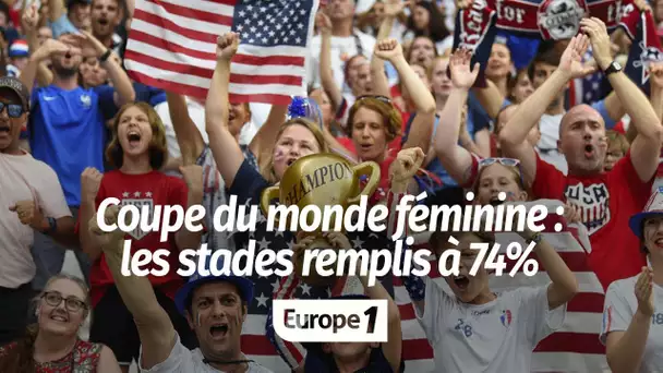 Coupe du monde féminine : "on a un taux de remplissage moyen des stades de 74%"