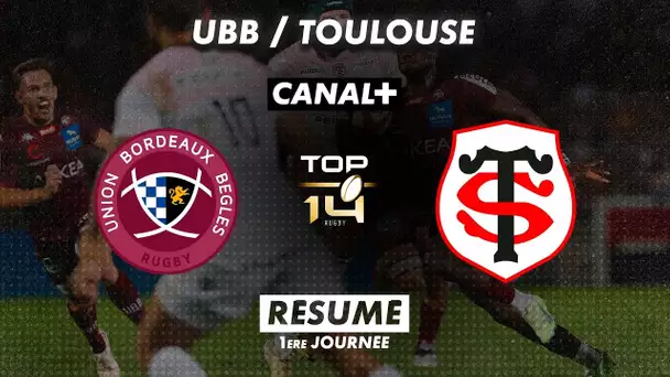 Le résumé d'UBB / Toulouse - TOP 14 - 1ère journée