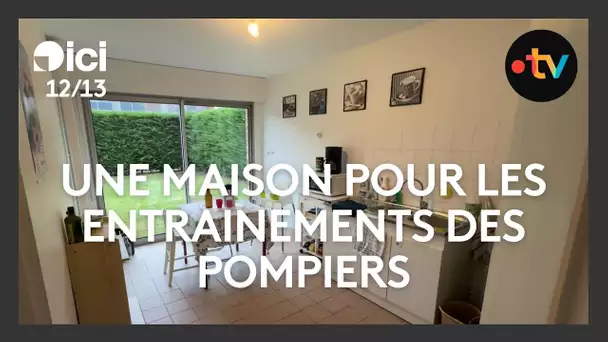 Une maison fonctionnelle destinée aux entrainements des pompiers de Tourcoing