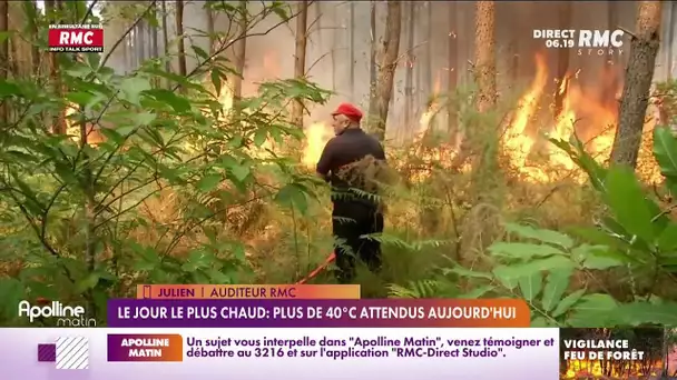 Julien, auditeur RMC : "La chaleur a bon dos. Chaque été c'est le même problème"