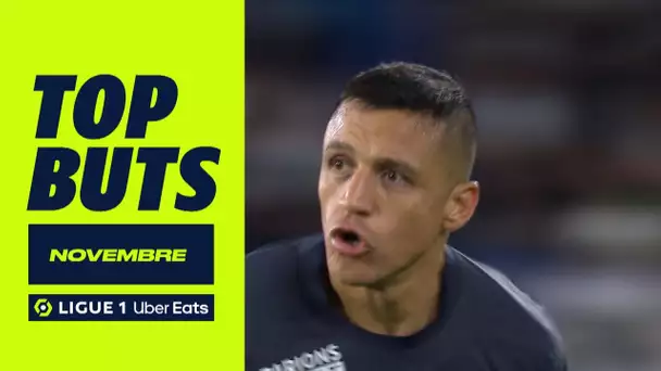 Top buts Ligue 1 Uber Eats - Novembre (saison 2022/2023)