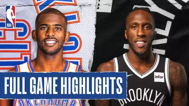 THUNDER at NETS | FULL GAME HIGHLIGHTS | January 7, 2020