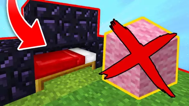 GAGNER UN BEDWARS SANS POSER DE BLOCS ?