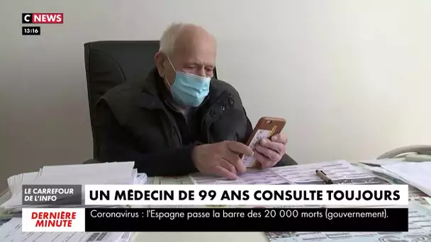 Le plus vieux docteur de France reprend du service