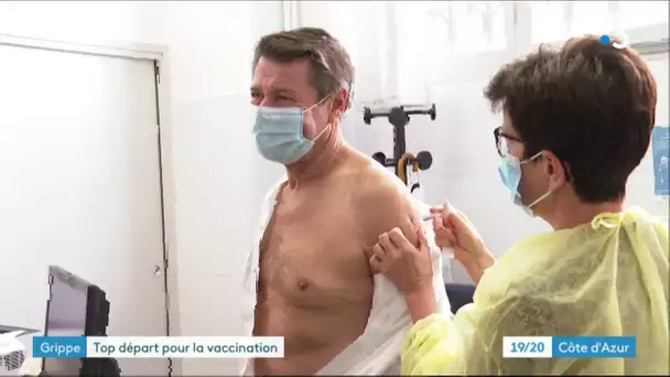 La campagne de vaccination contre la grippe est lancée en période de Covid